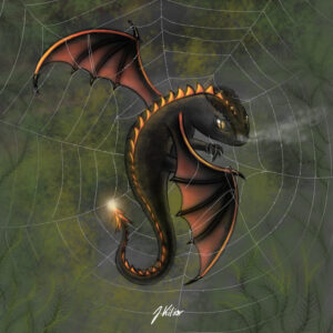 illustration mini-drache